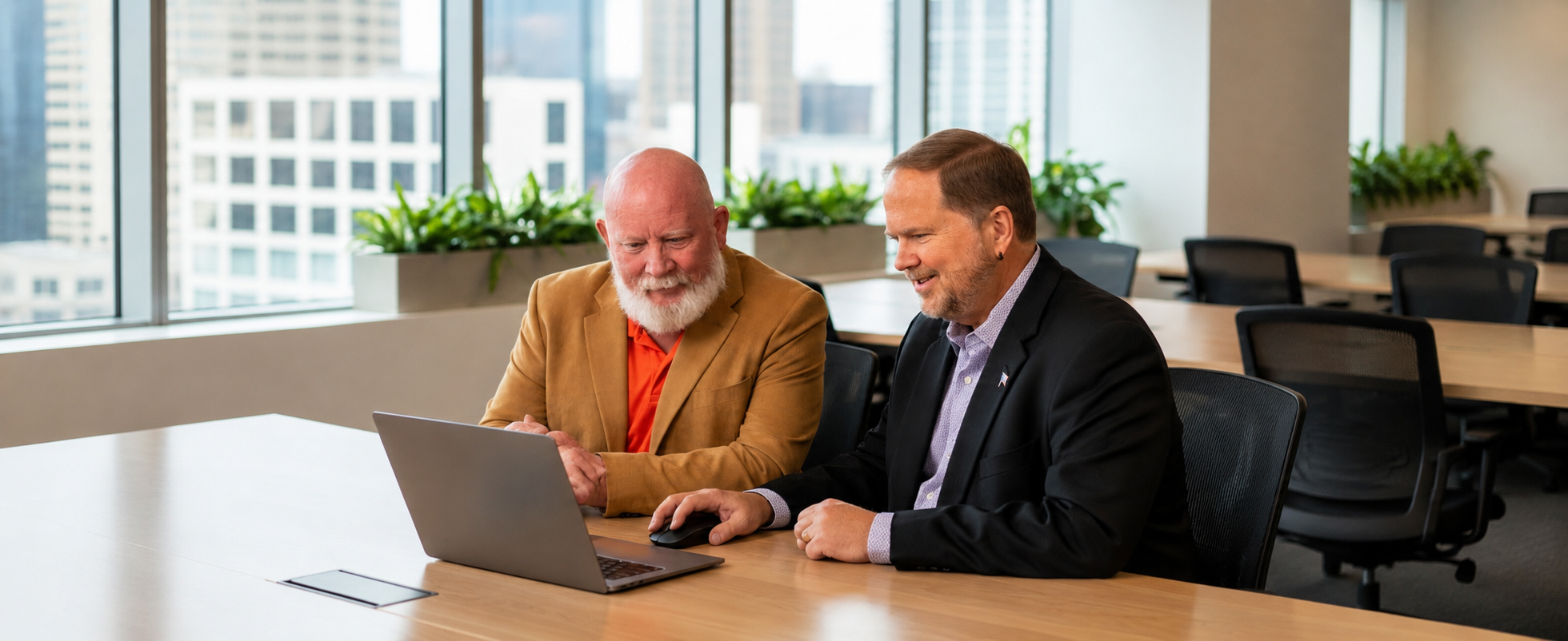 The OwnAiS founders — Jim Conner and Tim Somers